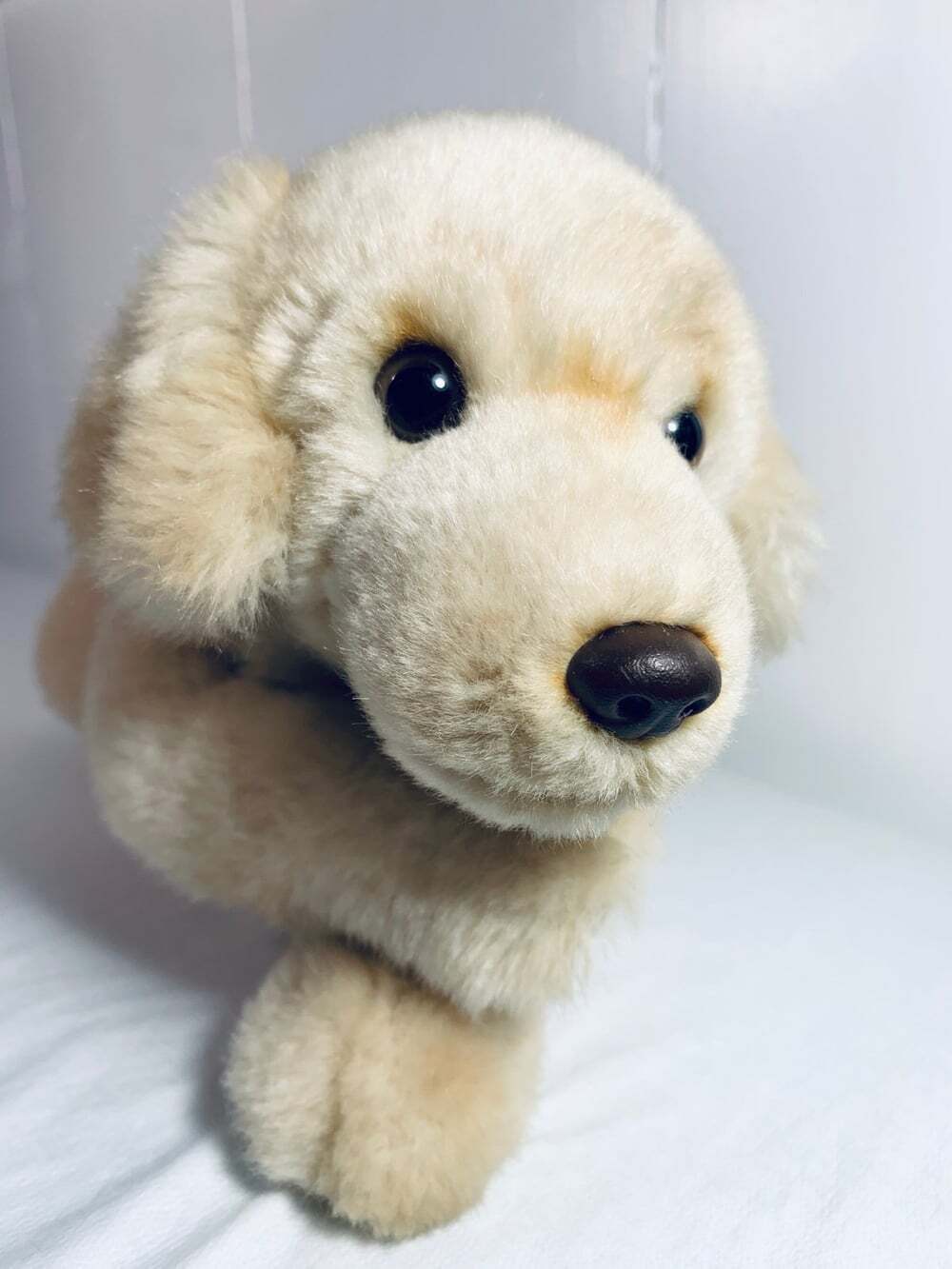 GANZ WEBKINZ SIGNATURE GOLDEN RETRIEVER PUPPY DOG STUFFED ANIMAL PLUSH